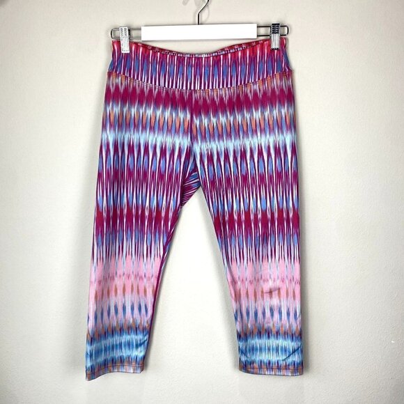 Prana Roxanne Capri Leggings Festival Pink M - Picture 1 of 9